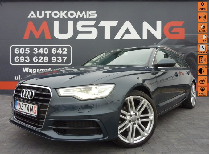 Audi A6 2.0 TDI 136Ps*MANUAL*Navi*KlimatroniK*Grzana Skóra*Tempomat*2xPDC C7 (2011-)