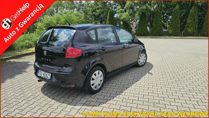 Seat Altea 2008 r 1.6 MPI 102 KM Klima W Oryginale Serwis TUV Kubełki z Niemiec I (2004-)