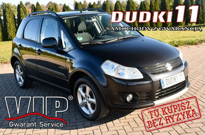 Suzuki SX4 1,6benz DUDKI11 4X4,Klimatronic,Hands-Free.kredyt.OKAZJA I (2006-2013)