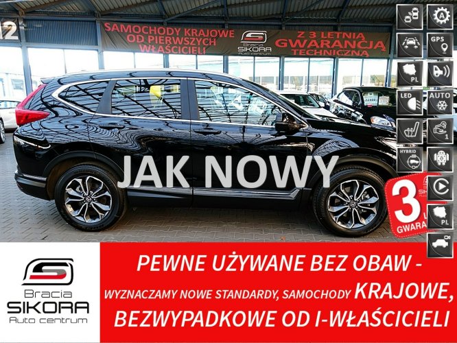 Honda CR-V TYLKO 13tyś KM HYBRID 2,0 184km Gwarancja FABRY I-wł Kraj Bezwyp Skóra V