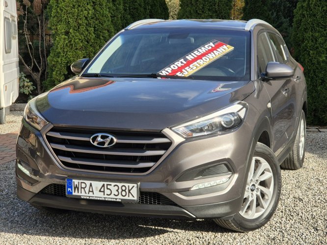 Hyundai Tucson 2017r, 1.6B 177KM, Przebieg 156tyś km, Org. Lakier, Z Niemiec-Zarejest III (2015-2020)