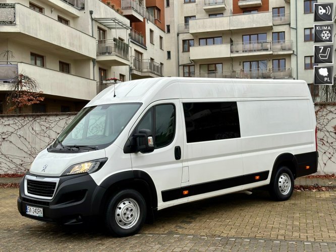 Peugeot Boxer Salon Polska Brygadówka 7miejsc !! Doka