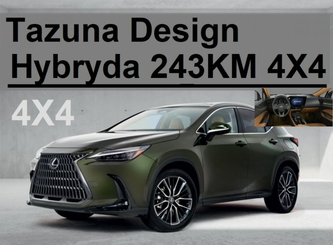 Lexus NX Nowy NX 4x4 Hybryda 350h Prestige Tazuna Design Niska Cena 3096zł II (2021-)