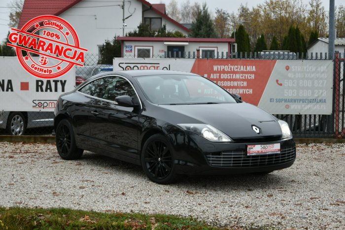 Renault Laguna Coupe 2.0T 204KM Manual 2008r. 4Control Skóra NAVi BiXenon III (2007-)