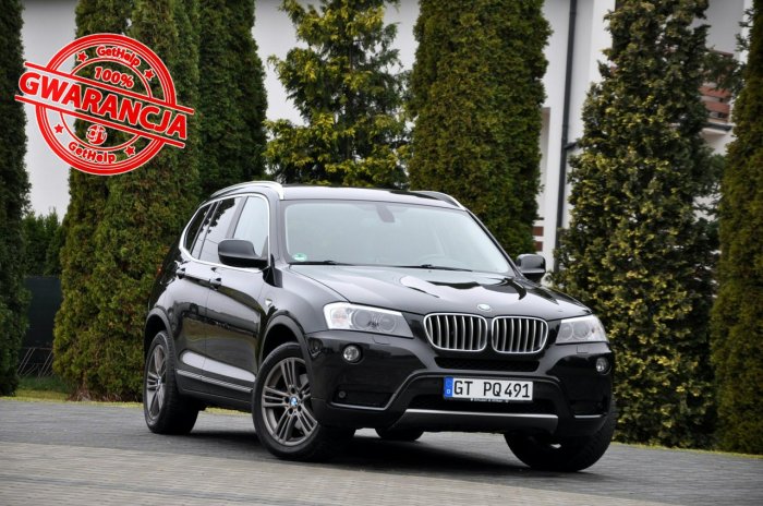 BMW X3 3.0d(258KM)*HeadUp*Xenon*Navi*El.Fotele*Brązowe Skóry*El.Klapa*Alu18" F25 (2010-)