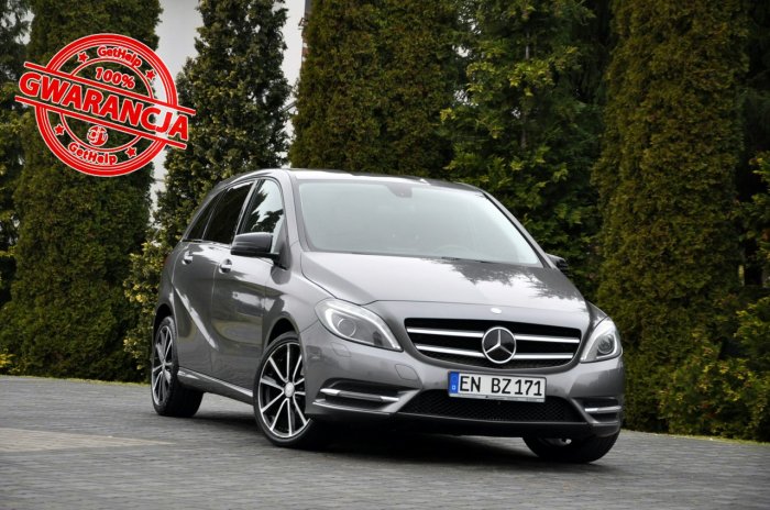 Mercedes B 180 1.5CDI(109KM)*Radar*Xenon*Led*Duża Navi*Welur*2xParktronik*Alu18"ASO W246 (2011-)