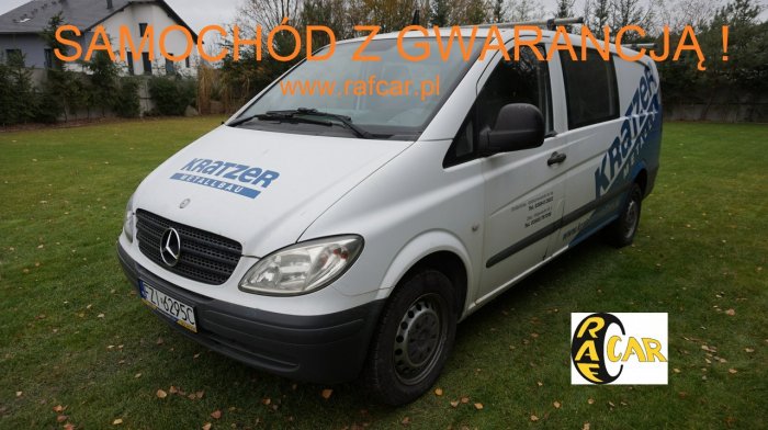 Mercedes Vito 6 miejsc. Gwarancja