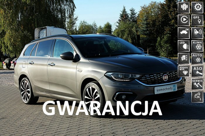 Fiat Tipo VideoPrezentacja#1,6Lounge#Automat#Navi#AktywnyTempomat#Gwat.Przebiegu II (2016-)