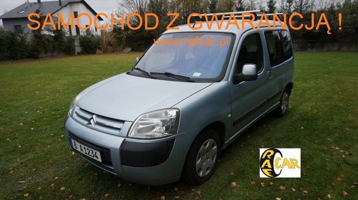 Citroen Berlingo z Niemiec opłacony . Gwarancja I (1996-2010)