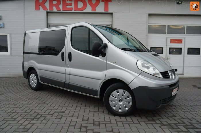 Renault Trafic 2.0 CDTI Serwisowany Klimatyzacja 6-cio osobowy Brygadówka 278 tys.km. II (2001-2014)