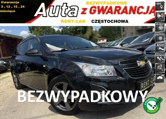 Chevrolet Cruze LT 1.7D*130PS*OPŁACONY Bezwypadkowy Klima Navi Kamera Serwis GWARANCJA