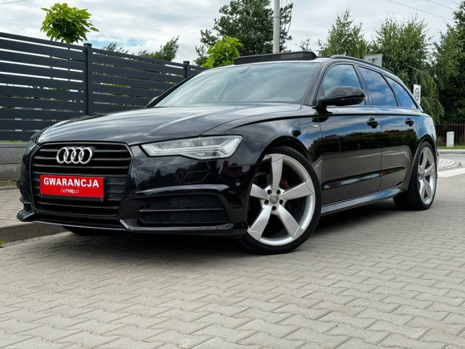 Audi A6 S-line skóry panorama nawigacja tempomat gwarancja przebiegu C7 (2011-)