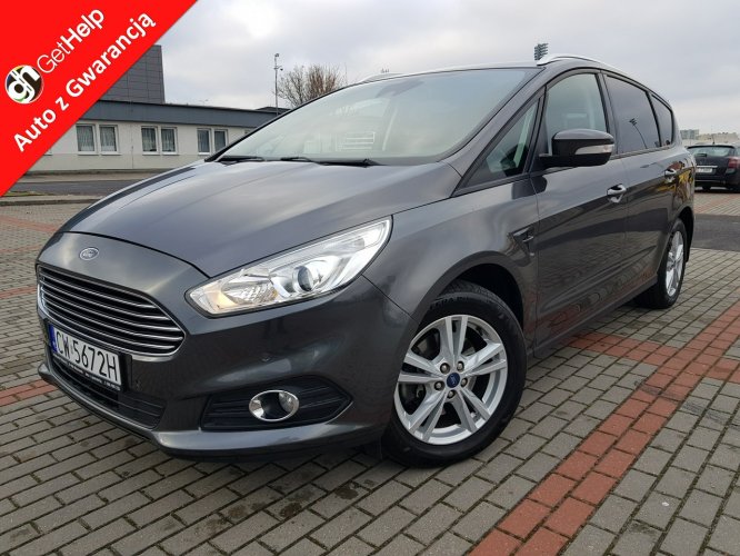 Ford S-Max 1.5 Turbo Benzyna 7 Osób Navi Zarejestrowany Gwarancja II (2015-)