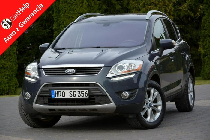 Ford Kuga  Titanium Skóry Bi-Xenon Ledy 4x4 Duża Navi Kamera 2xParktr. ALU17 I (2008-2012)