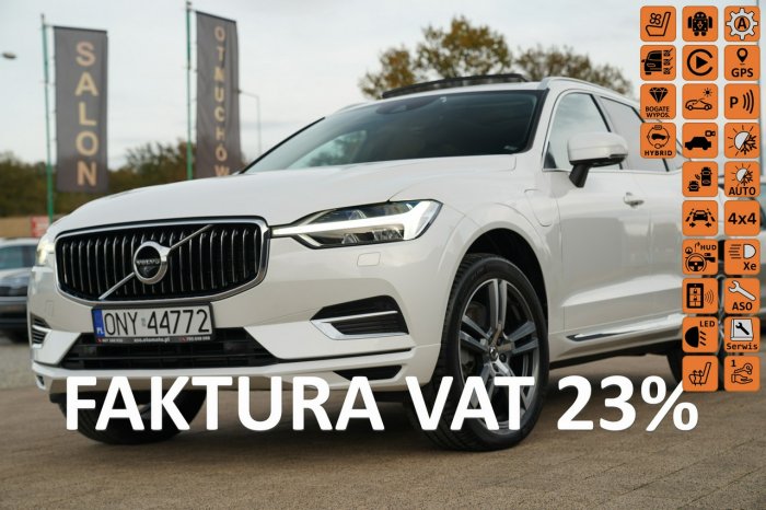 Volvo XC 60 INSCRIPTION panorama 4x4 PNEUMAT kamery 360 hak masaze JEDYNY W PL max II (2017-)