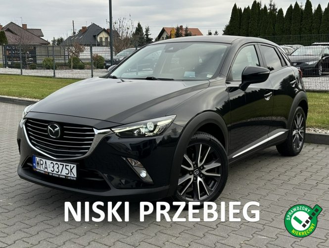 Mazda CX-3 FULL*LEDY*Xenon*Kamera*Cofania*Skóra*NAVI*Kamera*Cofania*Zarejestrowan