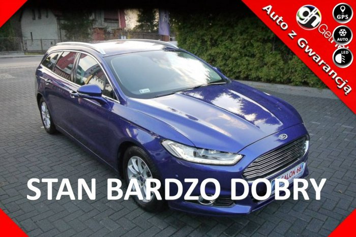 Ford Mondeo Full Led Navi Stan b.dobry 100%bezwypadkowy z Niemiec z Gwarancja 12mc Mk5 (2014-)