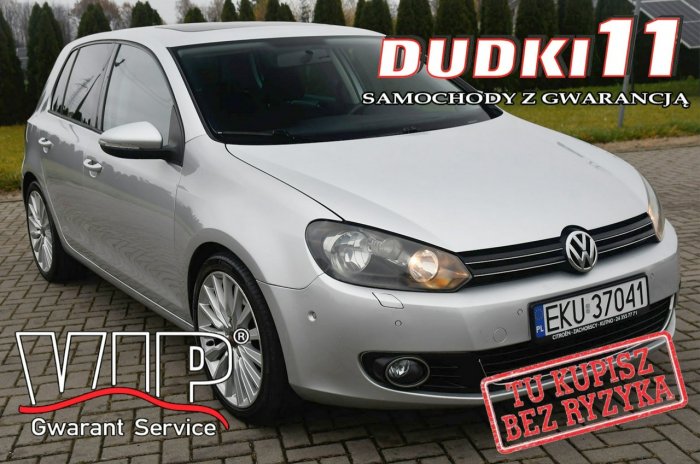 Volkswagen Golf 1,4Turbo DUDKI11 Navi,Podg.Fotele.Tempomat,Klimatr 2 str.kredyt.OKAZJA VI (2008-2012)