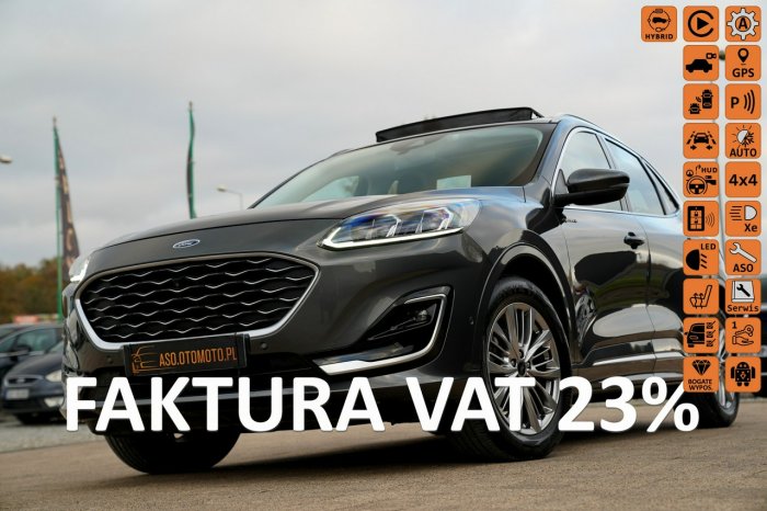 Ford Kuga VIGNALE skóra Nawi FUL LED el.klapa PANORAMA acc BLIS 4x4 B&Q FUL hak III (2019-)