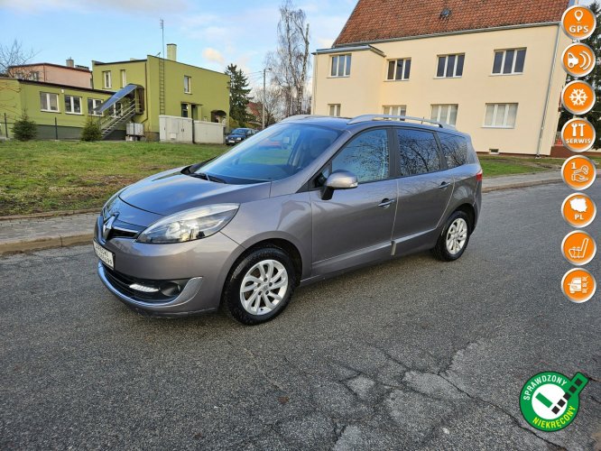 Renault Grand Scenic Opłacony Zdrowy Zadbany Serwisowany Bogato wyposażony 1 Wł II (2009-2016)