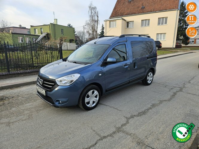 Dacia Dokker Opłacona Zdrowa Zadbana Serwisowana z Klimatyzacją  1 Wł