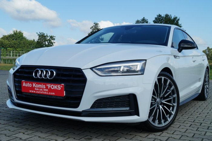 Audi A5 Z Niemiec 2,0 190 km ultra S-line  automat navi GWARANCJA 12 MSC F5 (2016-)