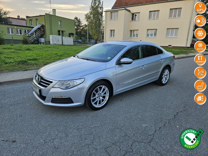 Volkswagen Passat CC Opłacony Zdrowy Zadbany Serwisowany Skóra Navi Alu 1 Wł