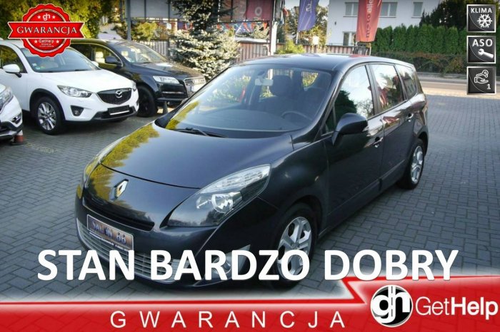 Renault Grand Scenic 1.5d 7osbowy Stan b.dobry bezwypadkowy bardzo zadbany Gwarancja 12mcy II (2009-2016)