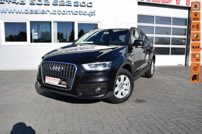 Audi Q3 2.0 TDI Quattro Automat S-Tronic Bi-Xenon LED Navi Skóra NOWE OPONY 8U (2011-2014)