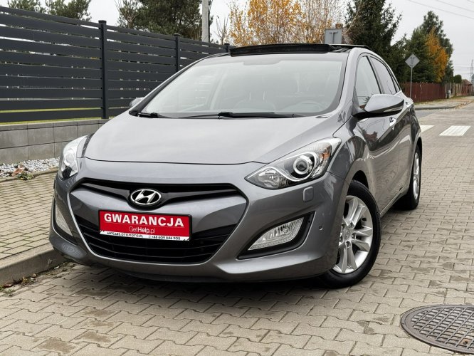 Hyundai i30 Navi panorama podgrz. kierownica i fotele tempomat gwarancja przebiegu II (2012 - 2016)