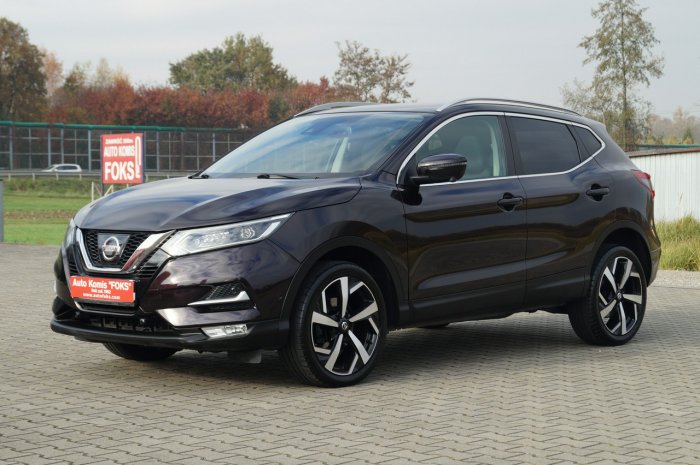 Nissan Qashqai Salon PL I wszy wł. 4x4 tekna Panorama kamery navi pół skóra  idealny! II (2013-2021)