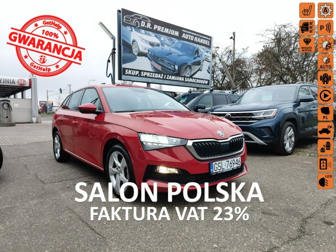 Škoda Scala 1.0 TSI 115 KM, Radar, Automat DSG, Full Led, Kamera Cofania, Skóra,