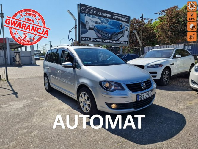 Volkswagen Touran 2.0 TDI 140 KM, Automat DSG, Nawigacja, Tempomat, Klima, Alufelgi I (2003-2010)