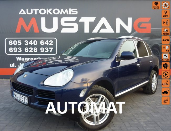 Porsche Cayenne S 4.5l V8 340Ps*4x4*AUTOMAT*Navi*Kamera*El.Grzana Skóra*Niski Przebieg I (2002-2010)