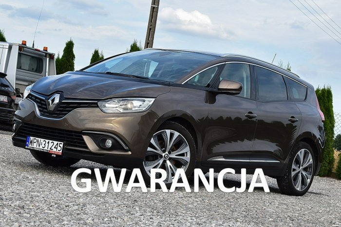 Renault Grand Scenic 1.5Dci 110Km Led Pół-Skóra Kamera Navi Panorama III (2016-2021)