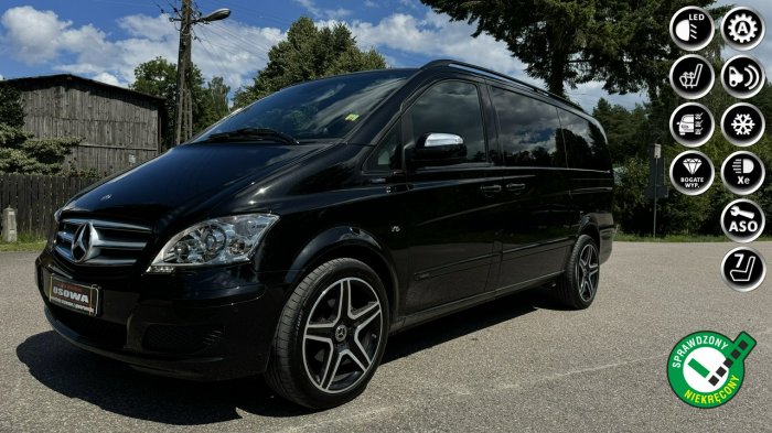 Mercedes Viano 3.0 Cdi 320 km program brabus skory, front ppf max wyposażenie gwaranc