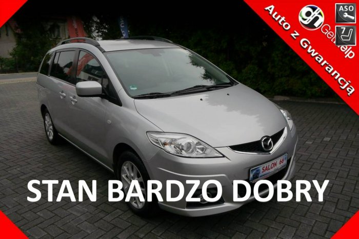 Mazda 5 1.8 Stan b.dobry bez rdzy i korozji bezwypadk z Niemiec Gwarancja 12mc I (2005-2010)