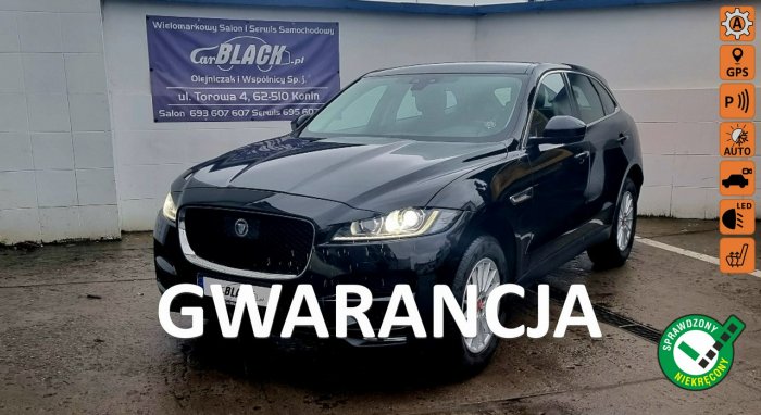 Jaguar F-PACE Pisemna Gwarancja 12 miesięcy