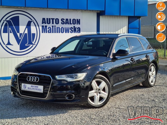 Audi A6 Navi Xenon Led 2xPDC Klimatronik Grzane Fotele Sensory Tempomat Alu C7 (2011-)