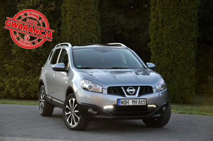 Nissan Qashqai 2.0i(141KM)*Lift*Duża Navi*Kamera*Klimatronik*Panorama*I Wł*Alu18"ASO I (2007-2013)