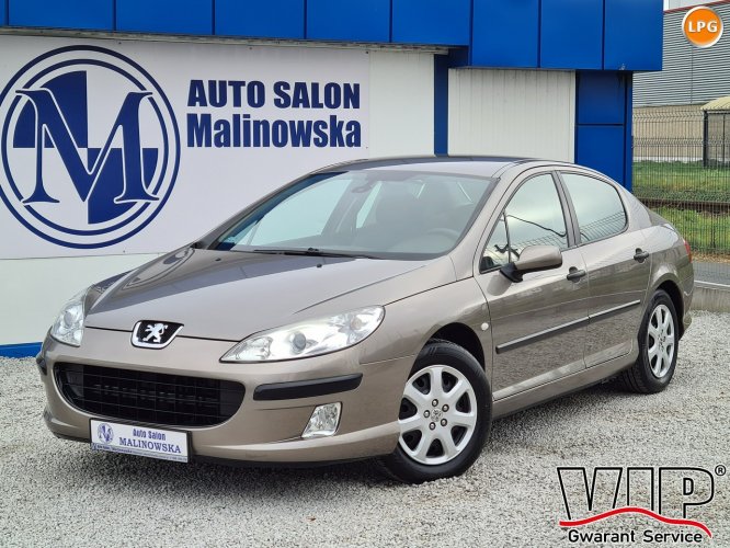 Peugeot 407 1.8 GAZ Klimatronik Sensor Halogeny Komputer Wzorowy Stan