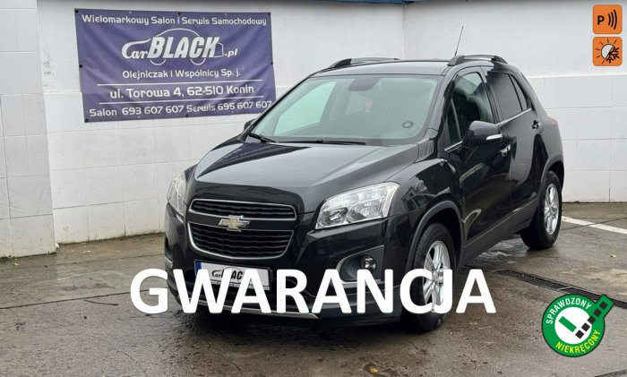 Chevrolet Trax Pisemna Gwarancja 12 miesięcy