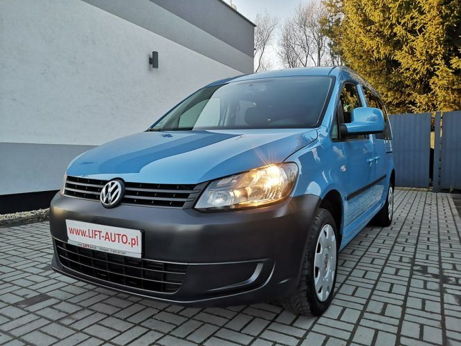 Volkswagen Caddy 1.6 TDI 102KM Long Klimatronic Tempomat Hak Isofix 7 osób III (2004-)