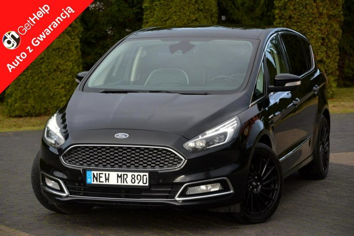 Ford S-Max Vignale Full Led 7-foteli Skóry Navi Kamera Sony 19Alu Black Webasto II (2015-)