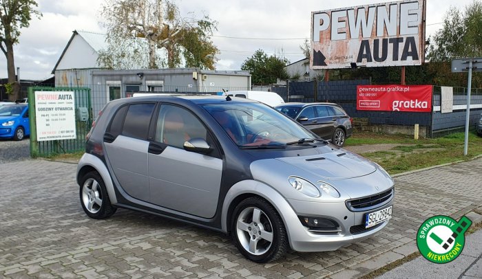 Smart Forfour Klimatyzacja sprawna/Alufelgi/Bardzo Zadbany/Szyberdach I (2004-2006)