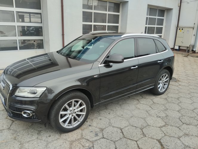 Audi Q5 II 2.0 TDI 190 KM Quattro salon Polska pierwszy właściel skóra nawigacja