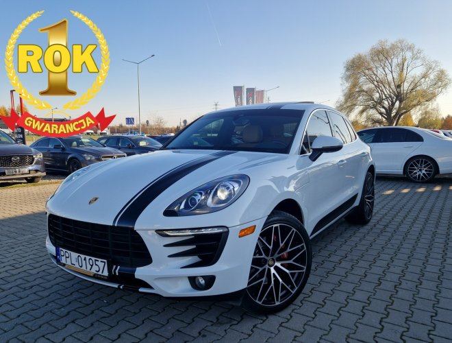 Porsche Macan Jak Nowy !*Czuj.MartwegoPola*BOSE*Kamery360*KlimaFotele*Panorama