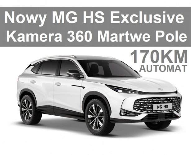 MG HS Nowy MG HS Exclusive 170KM Automat Kamera 360 Niska Cena  ! 1512zł