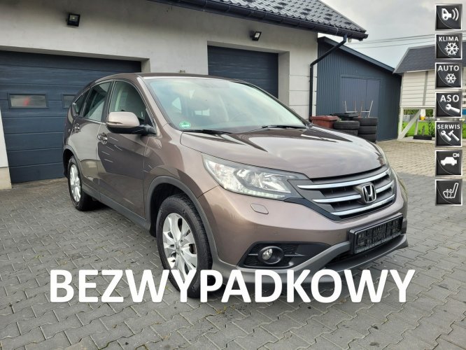 Honda CR-V 2.0 BENZYNA*kamera cofania*alkantara*opłacona*100% bezwypadkowa IV (2012-)