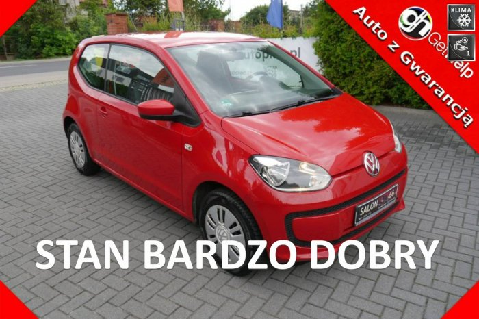 Volkswagen Up! 1.0 Stan Idealny klima Serwis100%bezwypadkowy z Niemiec Gwarancja 12mc